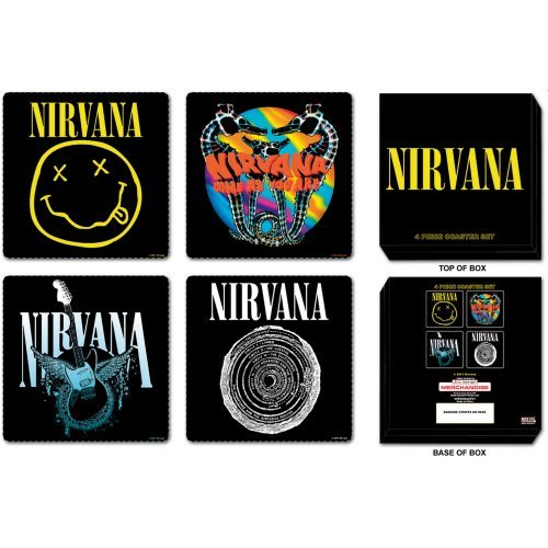 Cover for Nirvana · Nirvana: Set Of 4 (Set 4 Sottobicchieri) (Leketøy) (2014)