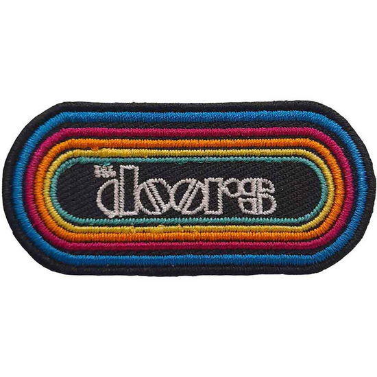 The Doors Standard Woven Patch: Rainbow - The Doors - Koopwaar -  - 5056561000190 - 