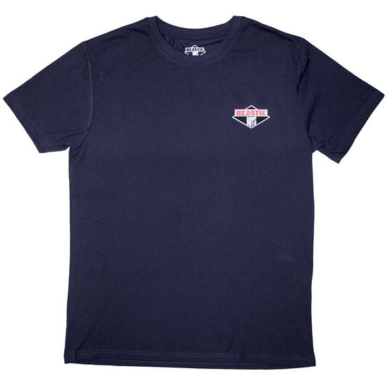 Cover for Beastie Boys - The · The Beastie Boys Unisex T-Shirt: Mini Diamond Logo (Navy Blue) (T-shirt) [size S] (2024)