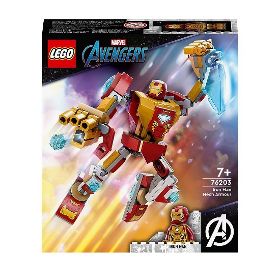 LEGO Marvel Avengers  Iron Man Mech Armour 76203 (Legetøj)