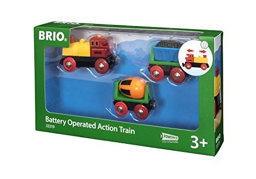 Brio - Actietrein Met B/o Locomotief (33535) - Brio - Merchandise - Brio - 7312350333190 - 13. december 2012