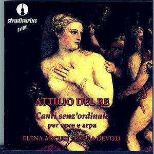 Cover for Arcuri / Devoti · Canti Senz'ordinale Per Voce E Arpa (CD) (2017)