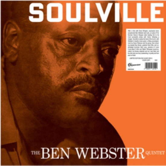 Cover for Ben Webster Quintet · Soulville (Numbered Edition) (Clear Vinyl) (LP) [Numbered edition] (2023)