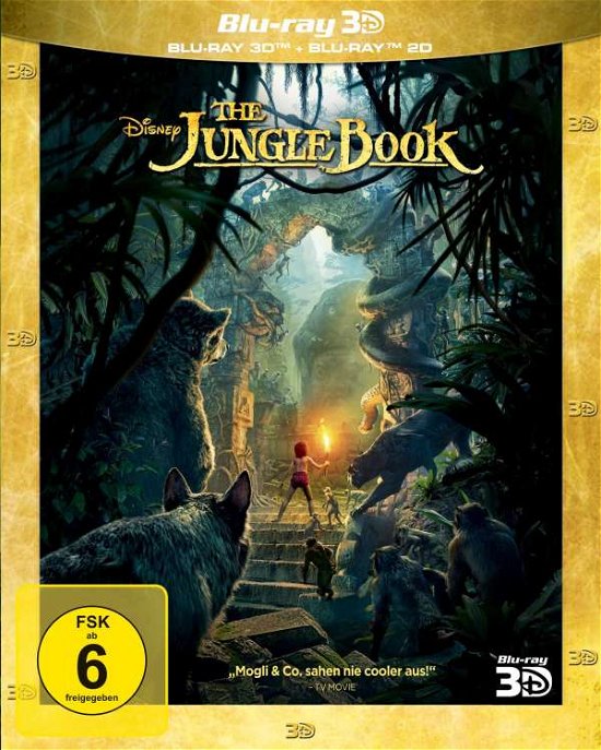 Cover for The Jungle Book  (+ BR) (Blu-ray) (2016)