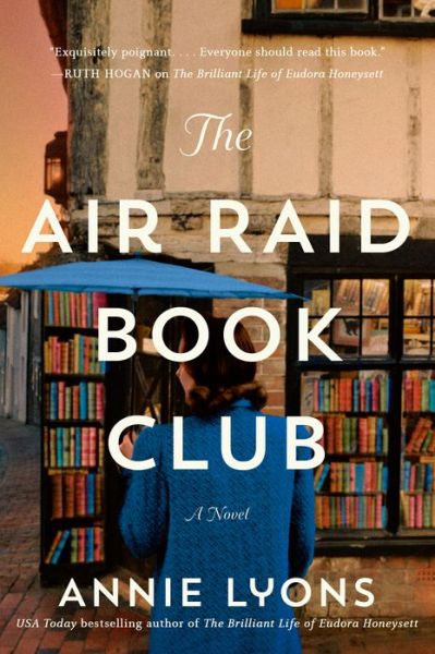 Cover for Annie Lyons · The Air Raid Book Club: A Novel (Hardcover Book) (2023)