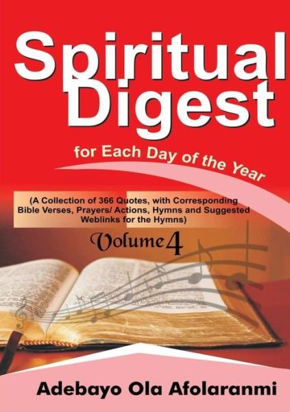 Cover for Adebayo Afolaranmi · Spiritual Digest for Each Day of the Year  Volume Four (Taschenbuch) (2019)