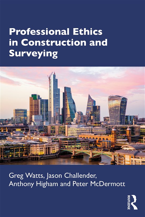 Cover for Greg Watts · Professional Ethics in Construction and Surveying (Taschenbuch) (2021)