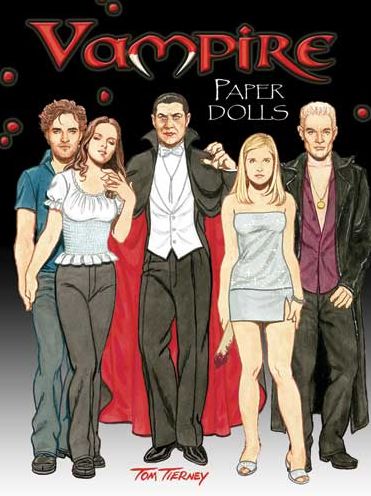 Vampire Paper Dolls - Dover Paper Dolls - Tom Tierney - Kirjat - Dover Publications Inc. - 9780486477190 - perjantai 30. heinäkuuta 2010