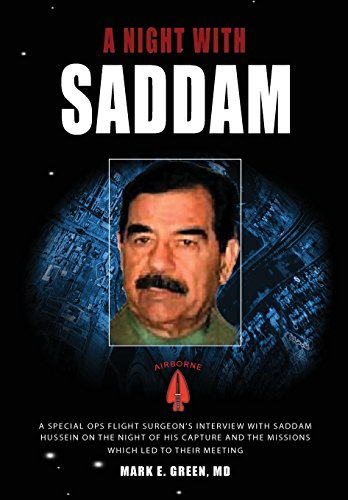 Cover for Mark Green · A Night with Saddam (Hardcover Book) (2009)
