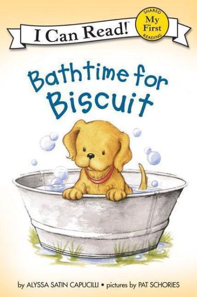 Cover for Alyssa Satin Capucilli · Bathtime for Biscuit (Turtleback School &amp; Library Binding Edition) (My First I Can Read Biscuit Level Pre 1) (Hardcover Book) [Turtleback School &amp; Library Binding edition] (1999)