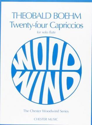 Cover for Trevor Wye · Twenty-four 24 Capriccios    Solo Flute (Chester Woodwind Series of Graded Pieces) (Paperback Book) (2005)