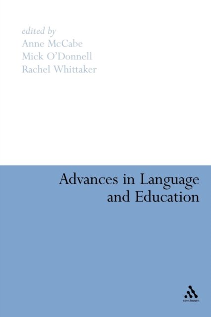 Cover for Anne Mccabe · Advances in Language and Education (Paperback Book) (2009)
