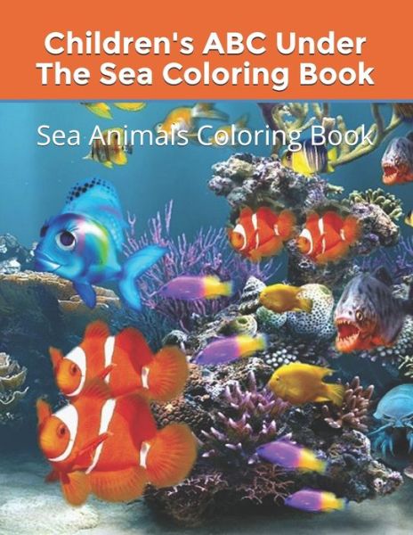 Cover for Christine Thomas · Children's ABC Under The Sea Coloring Book (Paperback Book) (2019)