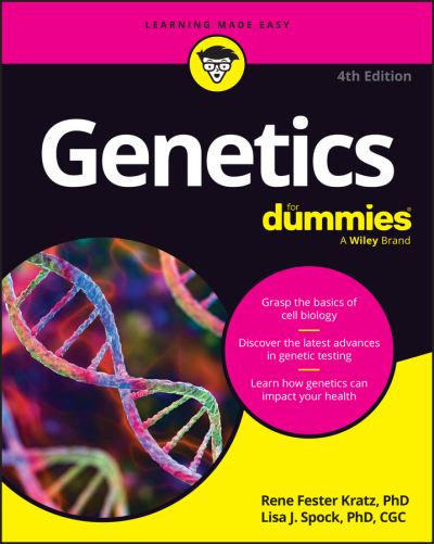 Cover for Rene Fester Kratz · Genetics For Dummies (Paperback Book) (2023)