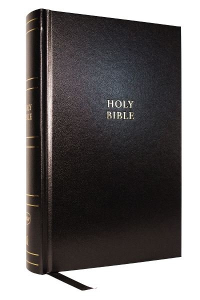 Cover for Thomas Nelson · NKJV, Single-Column Reference Bible, Verse-by-verse, Hardcover, Red Letter, Comfort Print (Innbunden bok) (2024)