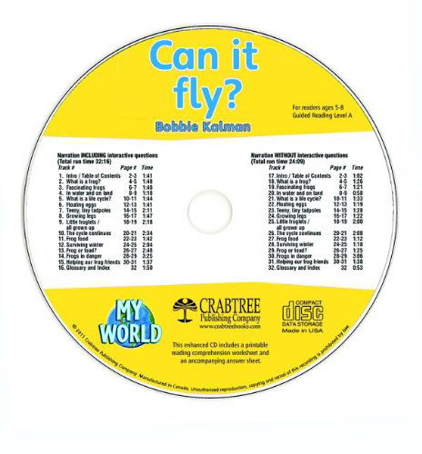 Can It Fly? (My World) - Bobbie Kalman - Audio Book - Crabtree Pub Co - 9781427110190 - February 15, 2011