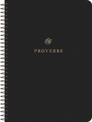 Cover for ESV Scripture Journal, Spiral-Bound Edition: Proverbs (Paperback) (Paperback Book) (2024)