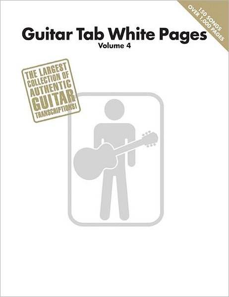 Cover for Hal Leonard Corp. · Guitar Tab White Pages Volume 4 (Pocketbok) (2012)