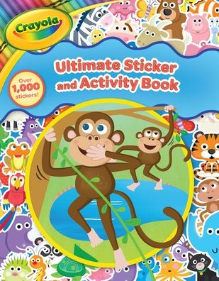 Cover for BuzzPop · Crayola Ultimate Sticker and Activity Book (Paperback Book) (2021)