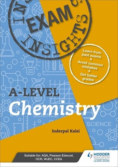 Cover for Inderpal Kalsi · Exam Insights for A-level Chemistry: This write-in workbook targets the tricky topics (Taschenbuch) (2020)