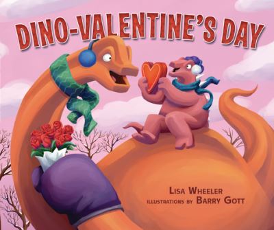 Cover for Lisa Wheeler · Dino-Valentine's Day (Hardcover Book) (2022)