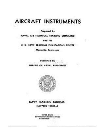 Cover for Bureau Of Naval Personnel · Aircraft Instruments, NAVPERS (Paperback Book) (2015)