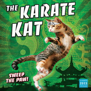 Cover for Sellers Publishing · Karate Kat the - Wall 16 Month (Paperback Book) (2022)