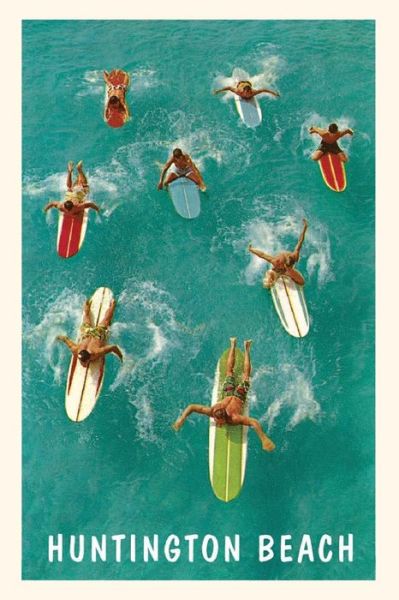 Cover for Found Image Press · The Vintage Journal Surfers, Huntington Beach, California (Paperback Book) (2022)