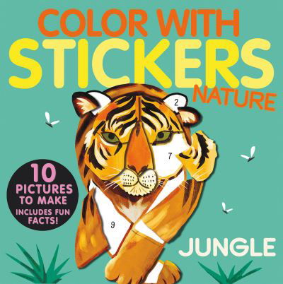 Cover for Jonny Marx · Color with Stickers: Jungle: Create 10 Pictures with Stickers! - Color with Stickers (Paperback Book) (2021)