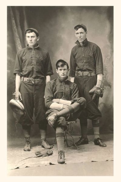 Cover for Found Image Press · Vintage Journal Three Ballplayers (Book) (2022)