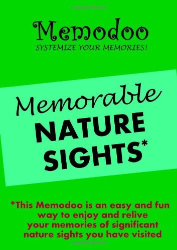 Memodoo Memorable Nature Sights - Memodoo - Books - Confetti Publishing - 9781939235190 - November 5, 2012