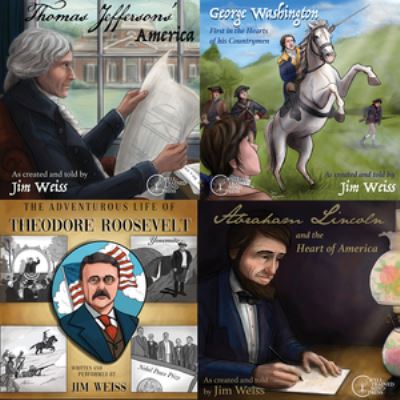 Jim Weiss Mount Rushmore Bundle - Jim Weiss - Music - Peace Hill Press - 9781952469190 - March 15, 2022