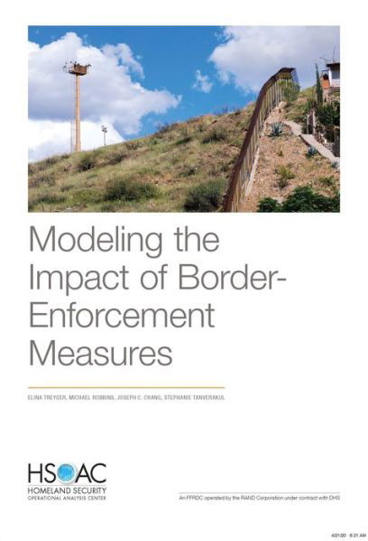 Cover for Elina Treyger · Modeling the Impact of Border-Enforcement Measures (Paperback Book) (2020)