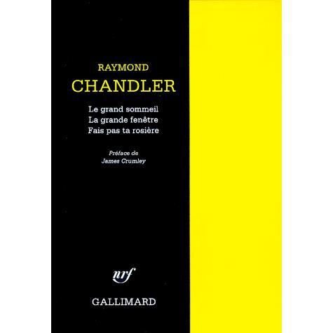 Cover for Raymond Chandler · Grand Sommeil La Grand (Bibliotheque Noire) (French Edition) (Pocketbok) [French edition] (1992)
