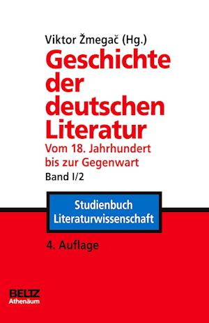 Cover for Viktor Zmegac · Geschichte der deutschen Literatur Band I/2 (Paperback Book) (2009)