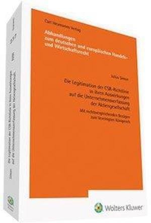 Cover for Simon · Die Legitimation der CSR-Richtlin (Bog)