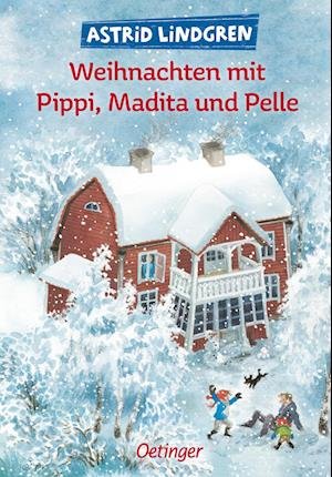 Cover for Astrid Lindgren · Weihnachten mit Pippi, Madita und Pelle (Bog) (2022)