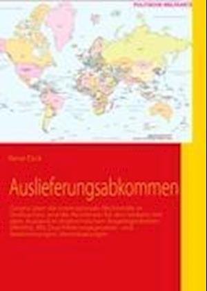 Cover for Dick · Auslieferungsabkommen (Bok)