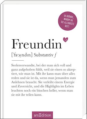 Cover for Freundin (Substantiv, f) (Book) (2024)