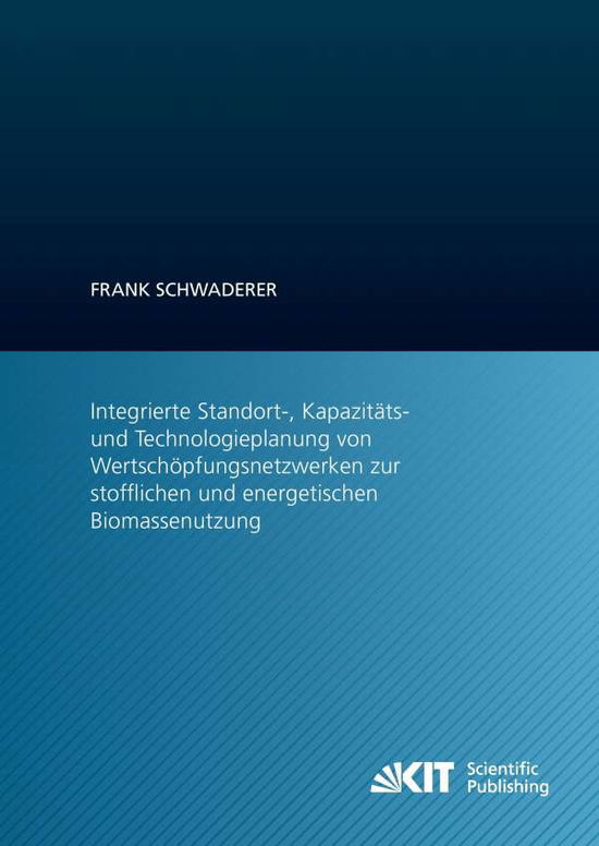 Cover for Schwaderer · Integrierte Standort-, Kapaz (Book) (2014)