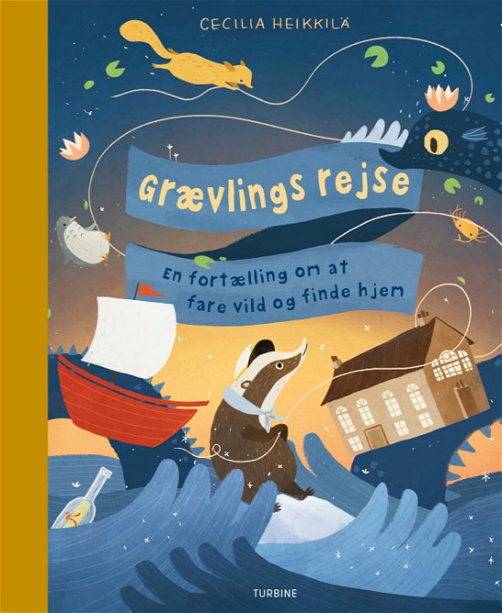 Cover for Cecilia Heikkilä · Grævlings rejse (Gebundenes Buch) [1. Ausgabe] (2019)