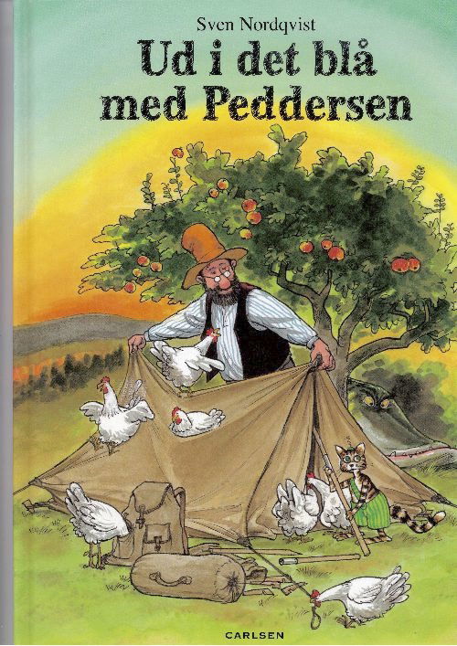 Cover for Sven Nordqvist · Peddersen og Findus: Ud i det blå med Peddersen (Hardcover bog) [1. udgave] [Indbundet] (1992)