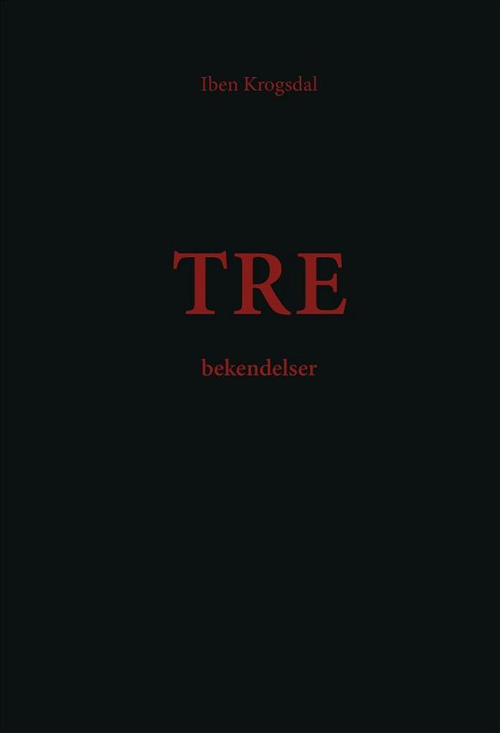 Cover for Iben Krogsdal · Tre (Innbunden bok) (2018)