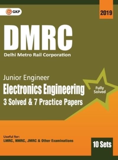 Cover for Gkp · Dmrc 2019 Junior Engineer Electronics Engineering Previous Years' Solved Papers (10 Sets) (Paperback Bog) (2019)