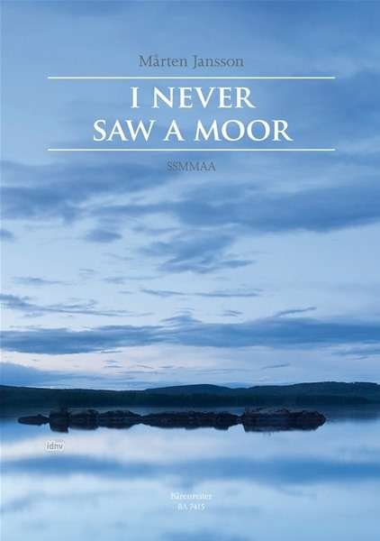 Cover for Jansson · I Never Saw a Moor (Book)
