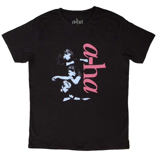 A-ha Unisex T-Shirt: Vertical Logo - A-ha - Produtos -  - 9950670459190 - 