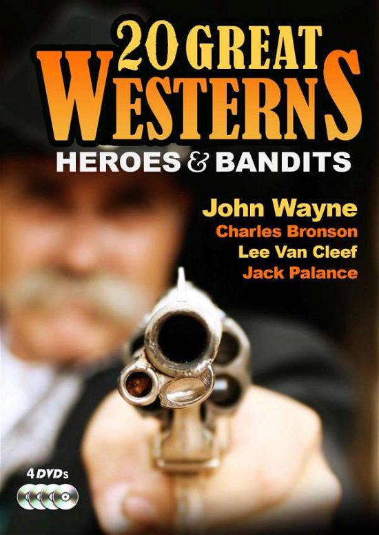 Cover for 20 Great Westerns Heroes &amp; Bandits (DVD) (2008)