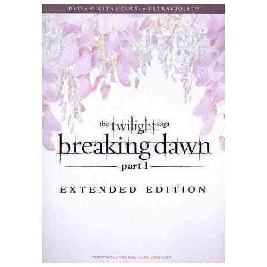 Cover for Twilight Saga: Breaking Dawn - Part 1 (DVD) [Extended edition] (2013)
