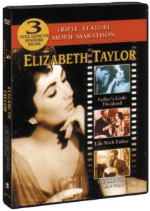 Cover for Elizabeth Taylor · Triple Feature Movie Marathon (DVD) (2004)