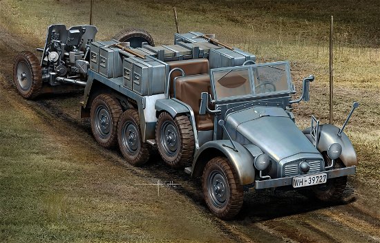 Cover for Dragon · 1/72 Kfz.69 6X4 Towing Vehicle W/3.7 Cn Pak (Spielzeug)
